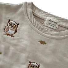 Load image into Gallery viewer, OWL embroidered tracksuit | milk&amp;black